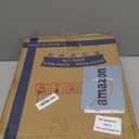 Stadium Seat for Bleachers with Back Support and Wide Padded Cushion Stadium Chair - Includes Shoulder Strap and Cup Holder (Black)