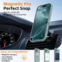 Magnetic for iPhone 17 Pro Max Case, [Matte Solid Color] [Full Camera Protection] Protective Case for iPhone 17 Pro Max - Slate Gray
