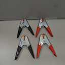 Heavy Duty Battery Jumper Cable Clamps - Set of 4, 1100A Capacity, Insulated Parrot Clips, Charging Connector Kit for Car, Auto - Strong Jumper Cable Ends