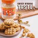 PBfit 30 Ounce Classic Peanut Butter Powder, Powdered Peanut Butter Spread From Real Roasted Peanuts, 8g of Protein 8% DV, Gluten-Free, 60 calories, 87% less fat (Pack of 1) (EXP 04/16/27)