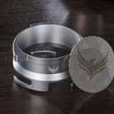54mm Dosing Funnel Espresso Puck Screen Set KNODOS Grinder Trigger Portafilter Funnel and Filter Compatible with Breville 54mm Portafilters