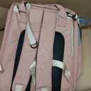 houscly Diaper Bag Backpack with Changing Station: Pink Baby Bags for Girls Boys New Mom Gifts Paaleras Para Bebe Baby Girl Newborn Essentials Must Haves Baby Shower Gifts Baby Registry, Large