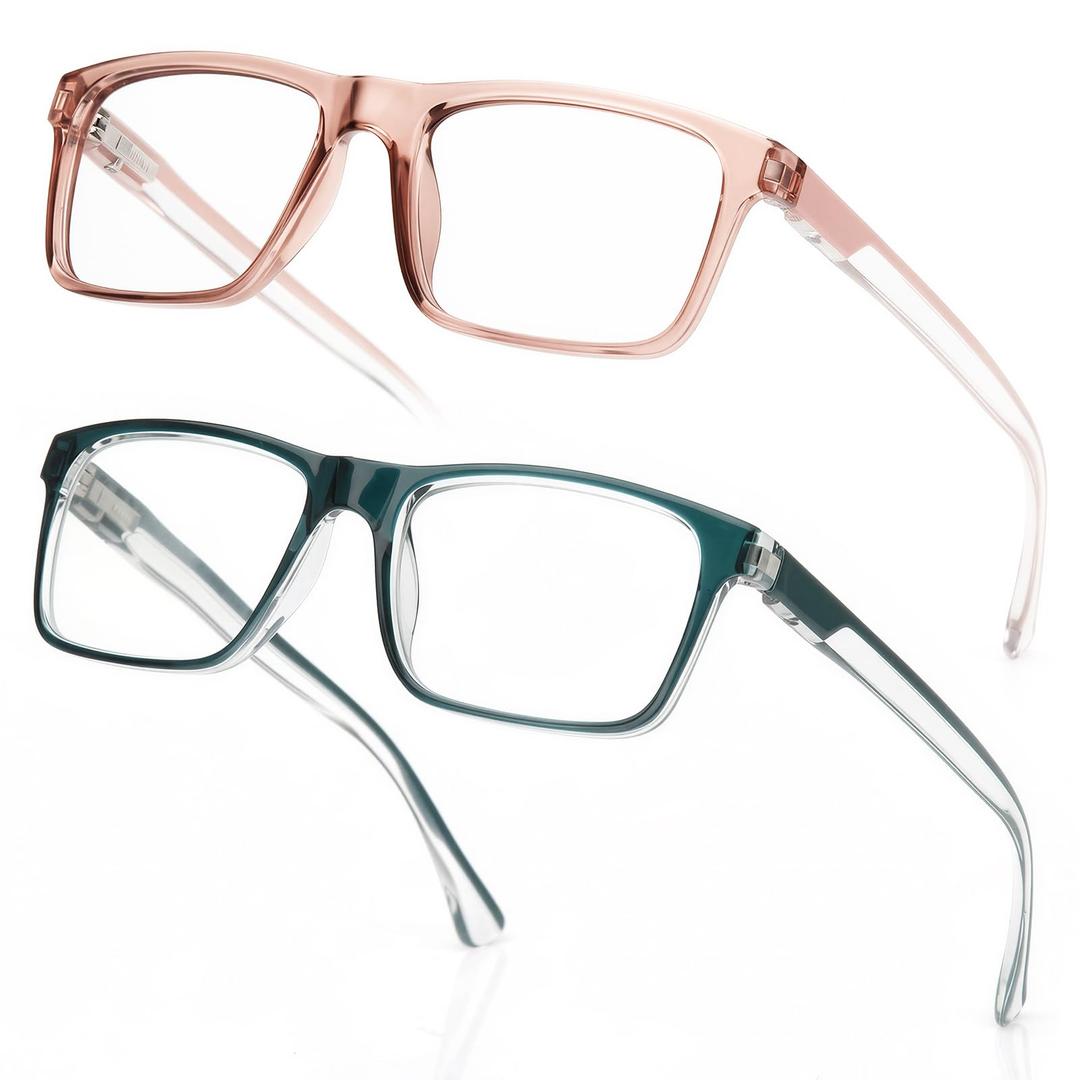 SKYOAK Trendy TR90 Progressive Multifocus Reading Glasses for Women +2.5x
