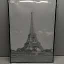 upsimples 20x30 Picture Frame Black 3 Pack, Scratch-Proof Poster Frames 20 x 30 for Photo Gallery - Slide-In Strips, Horizontal or Vertical Wall Mounting