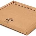 100 12" LP vinyl record STRONG corrugated cardboard mailers envelopes peel seal Lil FLP, One Size