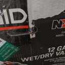 RIDGID 62703 RT1200 NXT 12-Gal. Wet Dry Shop Vacuum with Casters, 5.0 Peak HP Motor, and Pro Locking Hose,Dark Gray and Red