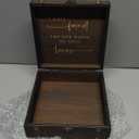 AW BRIDAL Large Mr and Mrs Wedding Keepsake Box with Lids, Engraved Wooden Storage and Decorative Box, Bridal Shower Gifts for Bride Bachelorette, Engagement Gift for Couples Newly Engaged