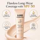 for Women, Smart Shade-Adapting Long-Wear Liquid Foundation, Hyaluronic Acid & Vitamin E, Creates Flawless Skin, Perfectly Blends with Your Complexion, SPF50, 30 ML, EXP: Unknown
