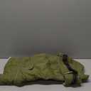 Lelepet Warm Dog Coat Reflective Fleece Vest Waterproof Dog Jacket with Adjustable Buckle Hook & Loop Windproof Cold Weather Coats for Small Medium Large Dogs, Army Green, XL