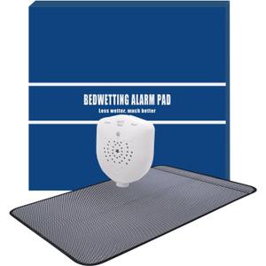 Bed Wetting Alarm Pads for Children and Elderly, Pee Alarm with 3 Working Modes and Volume Control,USB Rechargeable