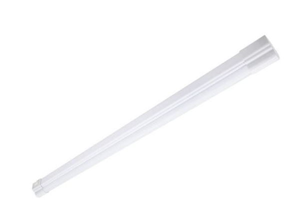 24 Inch LED Under Cabinet Light, Plug in Kitchen Lighting, 3CCT Selectable (3000K/4000K/5000K), CRI94 High Color Accuracy, Linkable, Slim Design, Matte White