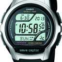 Casio Men's WV58A-1AVCR Waveceptor Black Resin Band Digital Watch