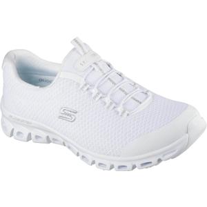 Skechers Mens Glide-Step - Resilience (6.5, White/Silver)