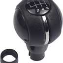 Kakulkomen Manual 6 Speed Car Gear Shift Knob Shifter Lever Handle for Mini Cooper F54 F55 F56 F57 F60 (White6 Speed)