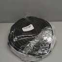 Jucoan 49 Feet Weather Stripping Foam Insulation Tape, 1 Inch Wide x 1/2 Inch Thick Self Adhesive Foam Seal Tape, High Density Door Seal Strip Window