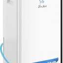 FreAire 54Pint Dehumidifier for 4500Sq.Ft, Compressor Dehumidifiers for Home, Front Humidity Value Display&Quiet Dehumidifier for Basement, Bedroom, Bathroom, with Drain Hose, 1.13 Gallon Water Tank