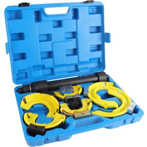 Coil Spring Compressor Tool Heavy Duty Strut Spring Compressor Set, 9921lbs MacPherson Strut Compressor Tool Automotive with 3 Pairs Interchanging Yokes, Universal Car Spring Compressor