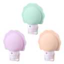 3 pcs Silicone Travel Bottles, 3 oz Portable and Reusable Travel Bottles for Toiletries, Leak Proof Squeezable Travel Toiletry Bottles Travel Lotion Container (3 oz purple+orange+ green)