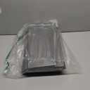 popoly Stemware Storage Containers (2 pack), Glass Storage Box with Dividers for Glassware or Crystal, Holds 12 Red or White Drink Glasses, Hard Top and Stackable (Grey)