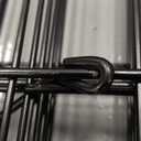 New World Folding Metal Dog Exercise Pen, Indoor/Outdoor Playpen with No Door, Provides 16 Sq Feet of Play Space, 42-Inches Tall, Black E-Coated