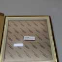 10x10 Blue Beige Square Picture Frame, 10x10 Resin Photo Frame, Wall and Desktop Display Picture Frame, Plexiglass