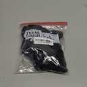 VWELL Merino Wool Toe Socks for Men and Women, Moisture Wicking Ankle Five Finger socks Athletic Running (3Pairs) (Medium, Black)