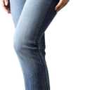 Kimes Ranch Women's Jennifer Ultra-High Rise Wide Flare Dark Wash Jeans, Mid Wash, Size 0-36