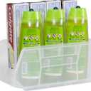 Akro-Mils 30230 AkroBins Plastic Storage Bins, Space-Saving Stackable Bins for Garage, Pantry, Craft Organization, 11" x 5" x 5", Clear, 12-Pack