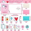 12 Pack Nurse Graduation Card with Envelopes and Stickers 2025 Nursing Congratulations Gifts Funny RN School Graduation Cards Bulk for Nurse Healthcare Worker Doctors Students