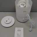 3L No Leak Plant Humidifiers for Grow Tent Greenhouse and Grow Room, Top-Fill, Auto Shut Off, with Extendable Targeting Hose Perfect for Indoor Plant Care and Humidity Control (Single Dual Fog Output) (White)