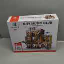 ENJBRICK Flowers City Jazz Club Building Sets for Adutls, Architecture House Building Kit for Boys and Girls 8-14 Years 1683 PCS