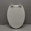 Elongated Toilet Seat 18.5" - Soft Close, Durable PP Toilet Seat, Easy Installation & Removal, Fits Most Toilet Bowls