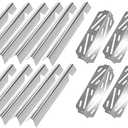 Hongso Replacement Parts for Weber Genesis 2 6 Burner 600 Series, Weber Genesis II E-610, II LX E640, II LX S640 Gas Grill Models, Flavorizer Bars 66796, Heat Deflectors 66040, Stainless Steel