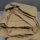 Cosy Family 4 Layer Muslin Bed Blanket - Breathable Lightweight Gauze Boho for Spring, Soft 100% Cotton, Brown, 80x90 Inches