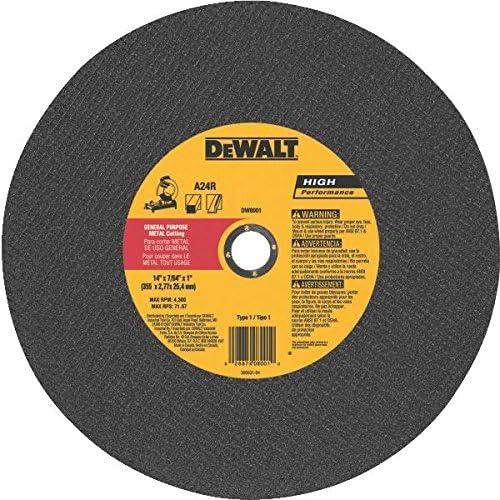 Dewalt DW8001 14" High Performance Metal Chop Saw Wheel