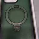 Dibrell Magnetic for iPhone 16 Pro Max Case, [Unbreakable & Magnetic Stand] [Military-Grade Protection] [Compatible with MagSafe] Slim Translucent Matte Shockproof Phone Cover, Deep Green