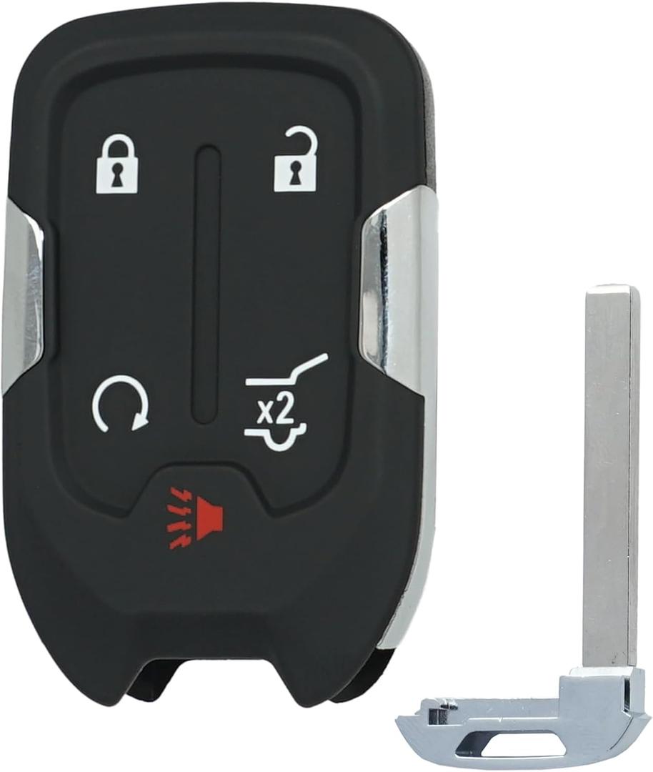 MechanMagic Key Fob Replacement Fits for GMC Acadia 2017 2018 2019 2020 2021 2022 2023 Smart Proximity Keyless Entry Remote Control HYQ1ES 13522895 1551A-ES 433 MHz
