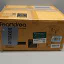 Feandrea Cat Tree, 59.5-Inch Tall Cat Tower, Plush Multi-Level Condo with 5 Scratching Posts, 2 Perches, 2 Caves, Hammock, 2 Pompoms, Light Gray UPCT192W01