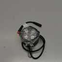 Ebike Headlight 36V-48V Super Bright LED Light for Electric Bike Scooter Mountain Bike Light for Night Riding Waterproof (2-Pin Female)