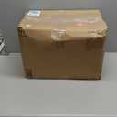 13x6.50-6 Lawn Mower Tires Flat Free Zero Turn Front Tires with 3/4", 5/8" and 1/2" Bearings, 5.6"- 8.7" Centered Hub, Compatible with Lawn Mower Garden Tractor Silver Gray Rim - 2Pack