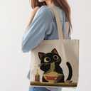Aesthetic Tote Bag for Women | Medium Size with Inner Pocket | Stylish & Practical