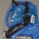 LTROP Kids Case for iPad 5th/6th Generation (9.7 Inch, 2017/2018), Air 1 & Air 2 & Pro 9.7" Case with Shoulder Strap Handle Stand, Blue