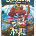 Disney Lorcana Trading Card game 12 Random Game Cards Azurite Sea 3 Pack