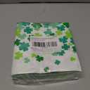 50-Piece St. Patrick's Day Party Supplies Kit Irish Themed Set Lucky Shamrock Napkins Accessories for Irish St. Patrick's Party Dco