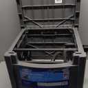 150ft Hose Hideaway Hose Reel, Gray - Retractable Automatic Rewind Garden Hose Reel for Outdoor Yard, Wall Mountable Hose Storage Holder with Compact Design