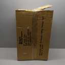 Simple Houseware 26" Extra-Wide 3-Tier Heavy Duty Service Cart, High-Capacity Metal Rolling Organizer for Spa, Salon, Office, and Home Storage, Black