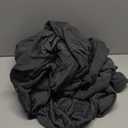 Esterra Queen Size Cozy Soft Lightweight Pre-Washed Cotton Blanket, All Season Breathable 4-Layer Gauze Blanket Throw for Couch Bed, Dark Gray, 90x90 Inches