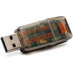 Spektrum WS2000 Wireless USB RC Flight Simulator Dongle for PC, Mac and Android, SPMWS2000, Black