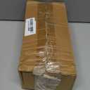 SATINIOR 60 Pieces Artificial Mini Christmas Tree Sisal Snow Trees Bottle Brush Christmas Trees Pine Trees Ornaments with Wooden Base for Christmas Party Home Decoration (4 Sizes, White) (1.8/ 2.6/ 3.4/ 4.9 Inch)