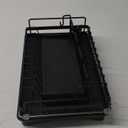 ANTOPY Dish Drying Rack in Sink, Expandable Rustproof Dish Rack for Kitchen Counter, Over The Sink Dish Drainer with Utensil Holder, Cup Rack, Drainboard, Space Saving Dish Dryer Rack for Inside Sink